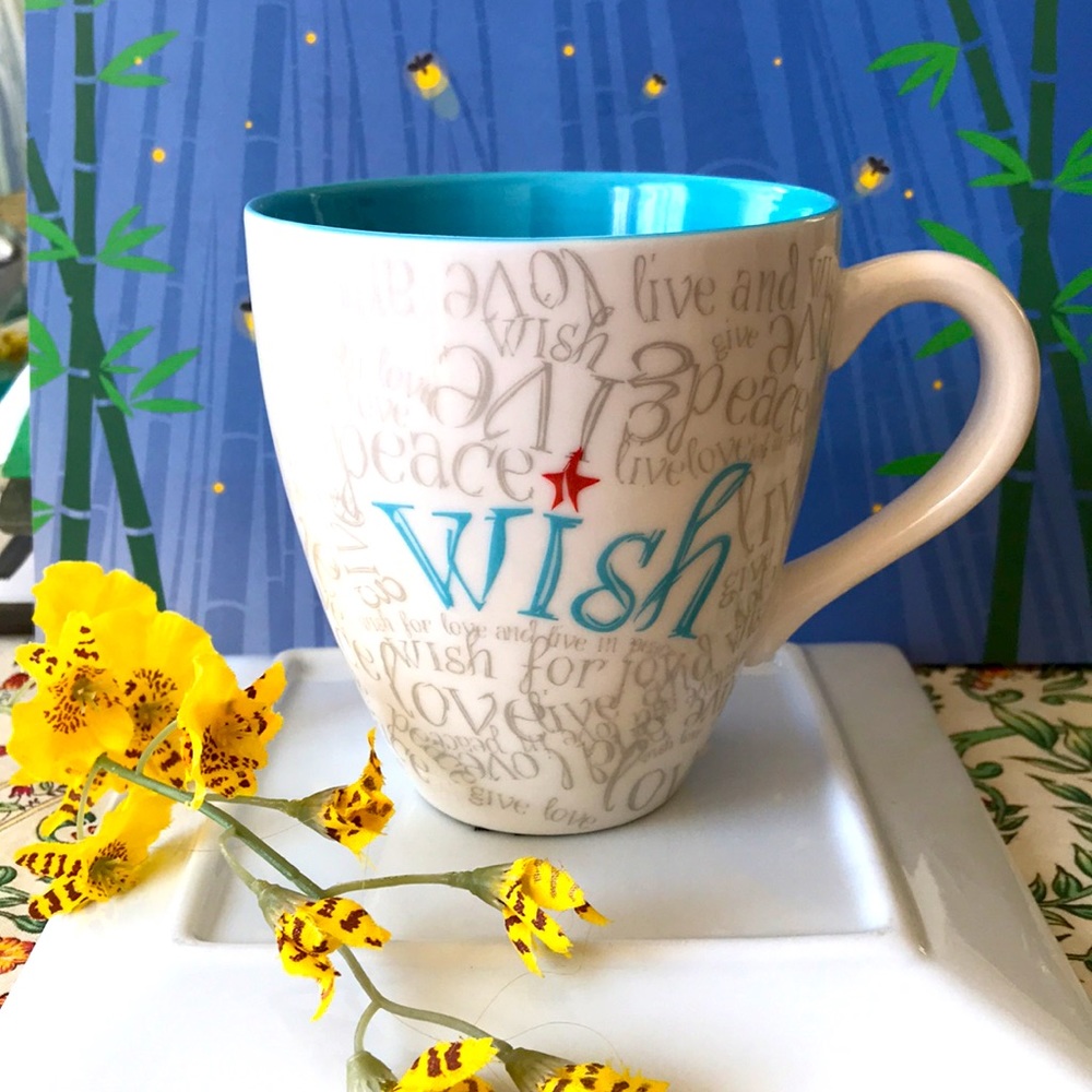 NWOT Starbucks Wish Mug